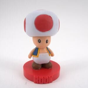 Toad Rook figurine Nintendo Super Mario Chess Pieces Replacement Cake Topper